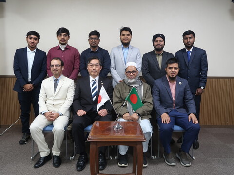 表敬訪問集合写真