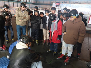 留学生スケート