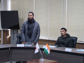 ①-4表敬訪問の様子