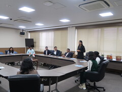 表敬訪問の様子②